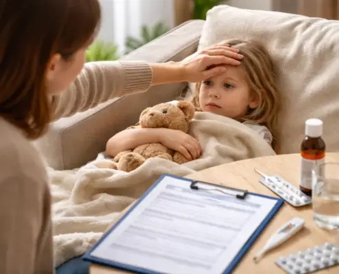 лікарняний по догляду за дитиною у Німеччині