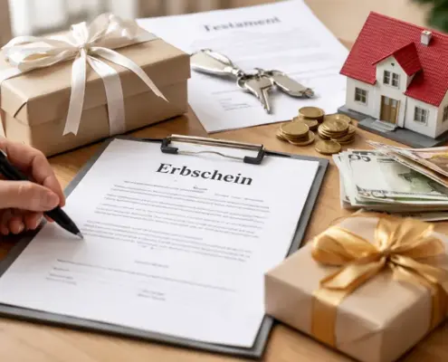 Подарунки й спадщина в Німеччині