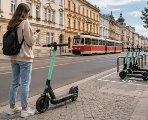 Електричний самокат в оренду в Чехії