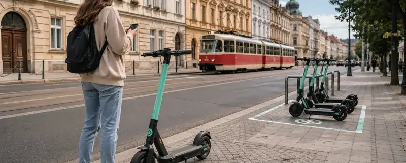 Електричний самокат в оренду в Чехії