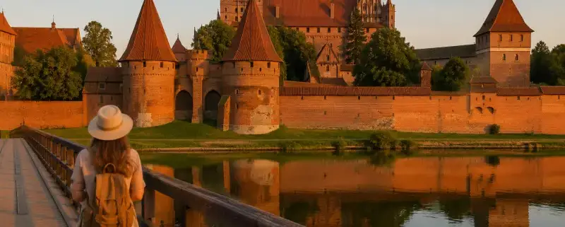 Замок Мальборк у Польщі