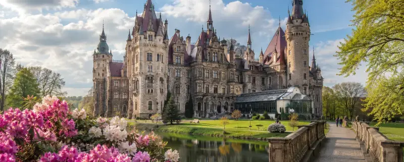 Замок Мошна в Польщі